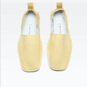 Miista shoes size 5.5 European or 6 US.